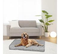 Coussin pour chien avec construction en tissu Oxford et ouverture zippée pour un ajustement flexible du rembourrage selon les besoins (102 x 69 x 10 cm)