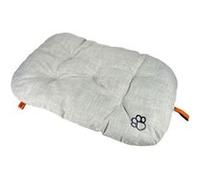 Love Story, Coussin Flocon Réversible Polyester 107 x 62 x H5 cm City Gris Clair