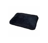 Love Story Coussin pour chien et chat Fluffy rectangulaire polyester 80 x 60 x H8 cm Anthracite