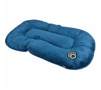 Coussin pour Chien & Chat "Patchy" 117cm Émeraude & Charbon Bleu G