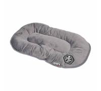 Love Story Coussin Flocon 87 cm Collection Patchy Gris/Noir G