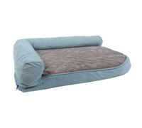 Coussin pour chien en tweed et flanelle Duvoplus Bleu 100x72x21 cm