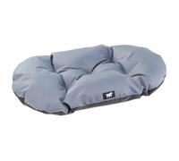 Ferplast Panier Chien, Coussin pour Chats, Tapis Chien Imperméable Anti-Rayures idéal pour Niches et Voitures, Lavable 78 x 50 x 3 cm. Gris