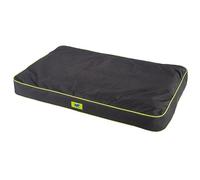 Ferplast Panier Chien Chat - Coussin Orthopédique Chien - Lavable en Machine - Tapis Chien - Lit Chat Chien - Imperméable & Anti-Rayures - Rembourrage Amovible - Polo, 80 x 50 xh 8 CM, Noir