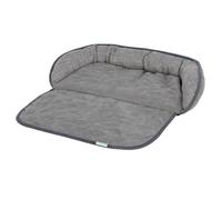 Coussin pour chien Kerbl Emalia gris 60x40x12 cm - 100% polyester lavable