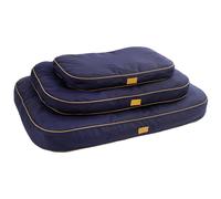 Kerbl Coussin Jerome 80 x 60 x 6 cm Bleu foncé et cognac