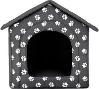 Coussin pour chien Niche pour chien Lit pour animal Lit pour chat - Standard - 70 x 63 x 60 cm [Taille : R5] - Gris avec pattes
