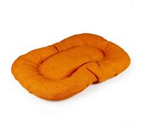 Coussin pour chien ovale cousu tangerine Duvoplus Orange 50x35x6,5 cm
