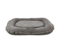 Coussin pour chien - TRIXIE - Vital LENNOX - Tissu chenille - Ovale - 70 x 55 cm - Gris