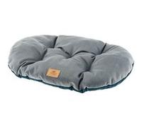 Coussin pour chiens et chats STUART 45/2, double-face, tweed, velours doux, lavable, Bleu Bleu clair G