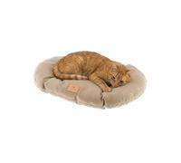 Ferplast Coussin Stuart - double-face velours doux, tweed, lavable - Chien/Chat Beige 55/4