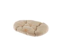 Coussin pour chiens et chats STUART 89/10, double-face, tweed, velours doux, lavable, Beige