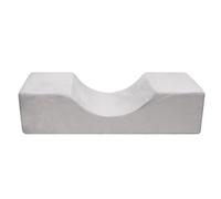 Coussin pour cils Extension de cils, oreiller spécial en forme U à haut rebond, confortable, pratique for placer des outils(GRAY)