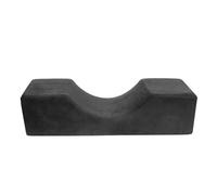Coussin pour cils Extension de cils, oreiller spécial en forme U à haut rebond, confortable, pratique for placer des outils(Black)