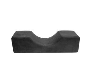 Coussin pour cils Extension de cils, oreiller spécial en forme U à haut rebond, confortable, pratique for placer des outils(Black)