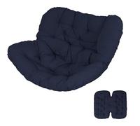 Coussin pour Fauteuil à Bascule en Forme Œuf Coussin Surdimensionné en Osier pour Salon Intérieur Et Extérieur Coussin Épais en Forme de Nid pour Dossier de Patio Porche Ou Jardin