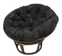 Coussin pour Fauteuil Papasan Doux Épais Coussin pour Loveuse Fauteuil Rond Impermeable, Coussin Fauteuil rotin de Jardin, Coussin Exterieur Oeuf Suspendu Chaise Oeuf, pour Patio,No13,50*50cm