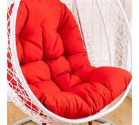 Coussin pour Fauteuil Suspendu en Forme D'œUf, 119 X 89 Cm, ImperméAble, pour Hamac ou Panier Suspendu (sans Fauteuil)(N)