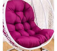 Coussin pour Fauteuil Suspendu en Forme D'œUf, 119 X 89 Cm, ImperméAble, pour Hamac ou Panier Suspendu (sans Fauteuil)(H)
