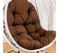 Coussin pour Fauteuil Suspendu en Forme D'œUf, Fauteuil Suspendu Suspendu en Osier pour IntéRieur et ExtéRieur, Coussins de Hamac Lavables et Amovibles pour Balcon et Jardin(A)