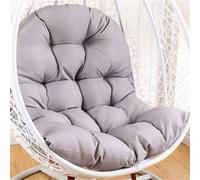 Coussin pour Fauteuil Suspendu en Forme D'œUf, Fauteuil Suspendu Suspendu en Osier pour IntéRieur et ExtéRieur, Coussins de Hamac Lavables et Amovibles pour Balcon et Jardin(L)