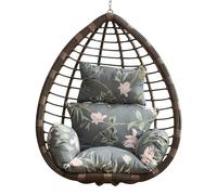 Coussin Pour Fauteuil Suspendu Oeuf, Impermeable Lavable Coussin De Chaise Suspendue Exterieur, Coussins Pour Hamac Suspendu De JardinimperméAble SièGe De Chaise Rembourrage Pour Patio Jardin(Color:Ty