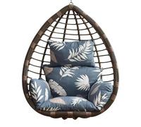 Coussin Pour Fauteuil Suspendu Oeuf, Impermeable Lavable Coussin De Chaise Suspendue Exterieur, Coussins Pour Hamac Suspendu De JardinimperméAble SièGe De Chaise Rembourrage Pour Patio Jardin(Color:Ty