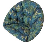 Coussin pour fauteuil suspendu, Swing Chair Coussin, Coussin de remplacement, Coussin interchangeable, 2 pièces, Coussin à bascule, Balançoire suspendue en rotin, Coussin pour le dos, Pré vert