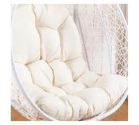 Coussin pour Fauteuil œuf, Coussin de Chaise Suspendu 120 x 80 cm for extérieur(White)