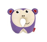 Coussin pour le cou - ARDITEX FP10152 - 27x27x6cm - Velours synthétique - Violet