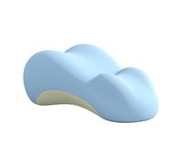 Coussin pour Les Hanches pour Couple, Oreiller en Forme de cale pour Position couchée, doté d'une Base granuleuse antidérapante pour Une Bonne adhérence sur Les Surfaces humides. Idéal pour Sky Blue