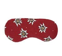 Coussin pour les yeux à l´euphraise et aux graines de lin - Pour la relaxation, le rafraîchissement ou le yoga - Couleur: fleur d´edelweiss