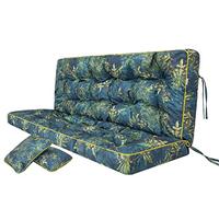 Coussin pour Palette, extérieur, balancelle, Banc de Jardin, avec Dossier. Imperméable et de qualité supérieure - L, Largeur d'assise : 150 cm