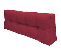 Coussin pour palette Outdoor Coussin dorsal ECO Elements, 120x40cm, Rouge
