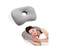 Coussin pour piercing-Coussin ergonomique pour oreilles perforé-Coussin pour oreilles-44 x 32 x 8 cm
