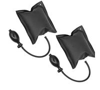 Coussin pour Soulever,2 pcs Gonflable Pompe à Air Coussin TPU Outillage Auto Accessoire Coussins d'air de Soutiens pour Portes Fenêtres Meubles Réfrigérateur Noir 10 inch