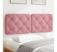 Coussin pour tête de lit King size en velours noir de 180 cm - Coussin de dossier rembourré doux pour un confort ultime et une décoration élégante de chambre à coucher