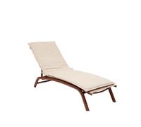 Coussin pour transat 190 x 60 cm solfia blé - hespéride