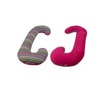 Coussin Pre/Post Natal Usages Multiples Bandes De Couleur 1 - Rose