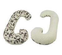 Coussin Pre/Post Natal Usages Multiples Dessin Floral Clair Crme