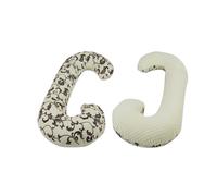 Coussin Pre/Post Natal Usages Multiples Dessin Floral Clair Crme