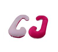 Coussin Pre/Post Natal Usages Multiples Rose Carreaux - Rose