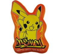 Coussin premium 3D en Velboa - POKEMON - Pikachu - 40 cm