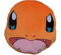Coussin premium 3D - POKEMON - Visage Salamèche - Microfibre - 40 cm