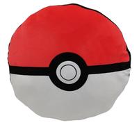 Coussin premium - Rond - POKEMON - Poké-ball - Microfibre - 40 cm