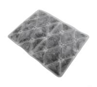 Coussin rafraîchissant avec technologie PCM pour l'été, le camping, la randonnée, le pique-nique, les événements sportifs, résistant à l'usure, en PTU (noir)