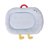 Coussin rafraîchissant pour animaux de compagnie - Coussin de couchage pour chiens avec bord surélevé - Coussin de glace respirant avec poignée - Tapis de repos spécial pour animaux de compagnie