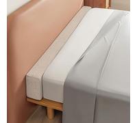 Coussin Rallonge de Matelas Tête de lit, Rembourrage pour Ouvertures de lit, combler l'espace Entre la tête de lit et Le Matelas, remplissage d'espace de lit, Amovible Housse(150x5x5cm/59x2x2in,#1)