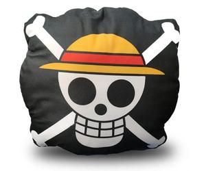 Coussin Real Madrid One Piece 3D Noir 35 cm