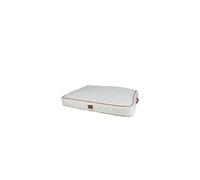 Coussin rectangle pour animaux en tissu à bouclettes - Blanc - L 100 x l 80 x H 15 cm - Gamme Wooly